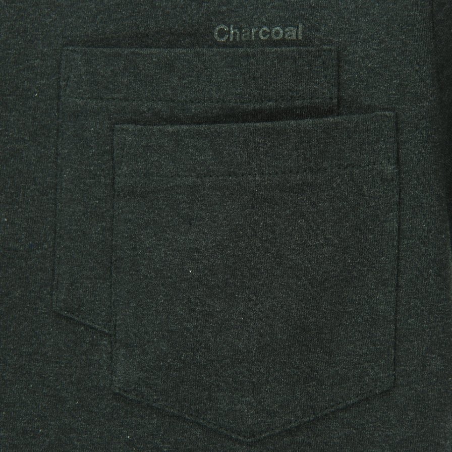 Charcoal 㥳 - OC 29/USA Crew W S/S - Mix Charcoal