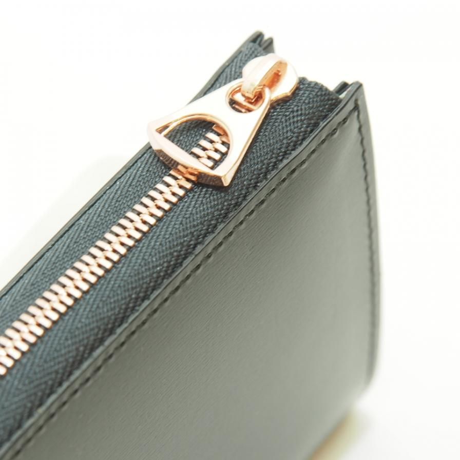 ITTI イッチ - Cristy Very Compact WLT クリスティーベリーコンパクトウォレット / C.Calf クリスペルカーフ - Black