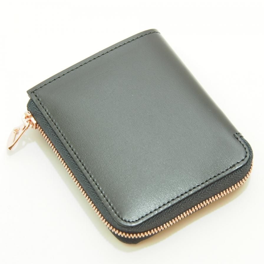 ITTI イッチ - Cristy Very Compact WLT クリスティーベリーコンパクトウォレット / C.Calf クリスペルカーフ - Black