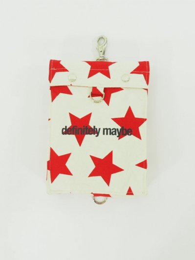 AiE  - EST Bag - 9oz Star Canvas - Nat / Red