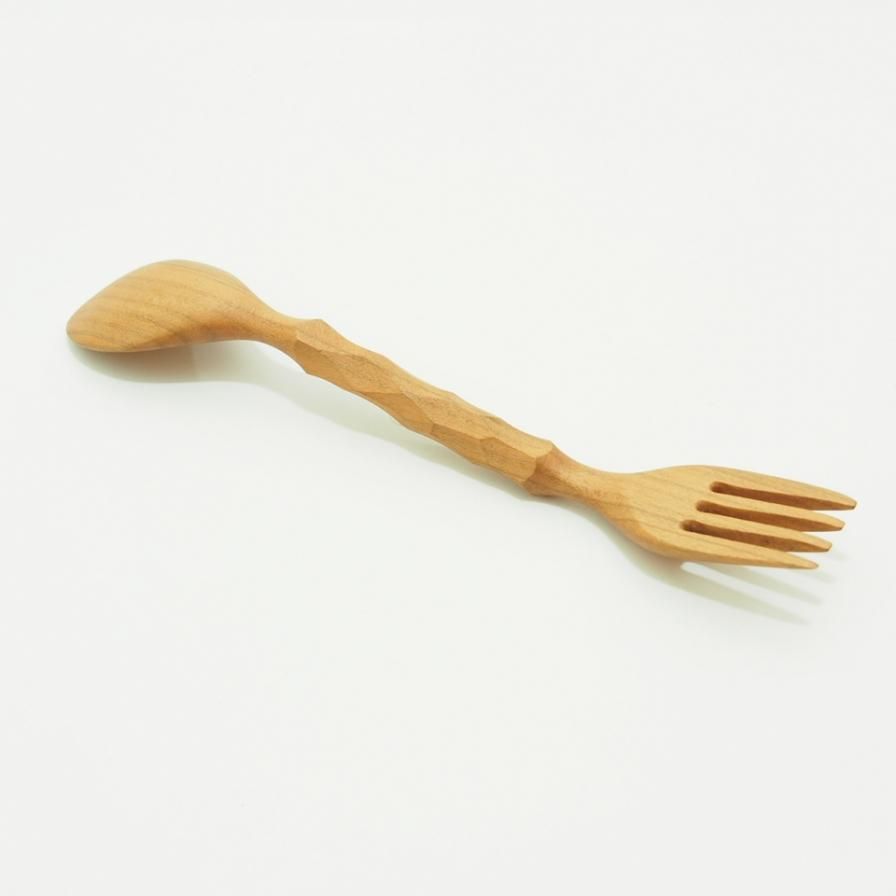 上品なブランド AKIHIRO Fork & Spoon - アキヒロウッドワークス WOODWORKS バーベキュー・調理用品