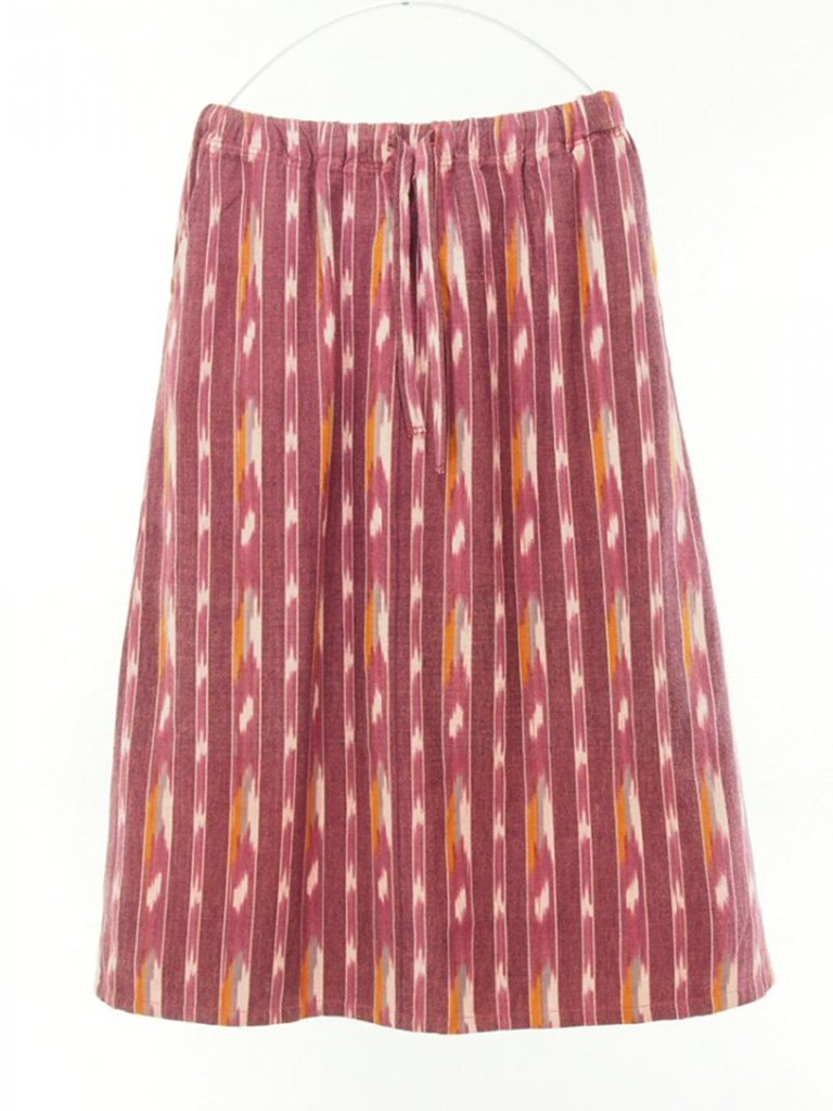 South2 West8 Woman ġȥȥޥ - String Skirt - Ikat Pattern - Red