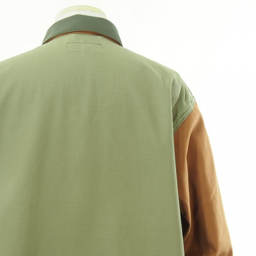 EG WORKADAY Utility Jacket Combo Cotton Ripstop Olive