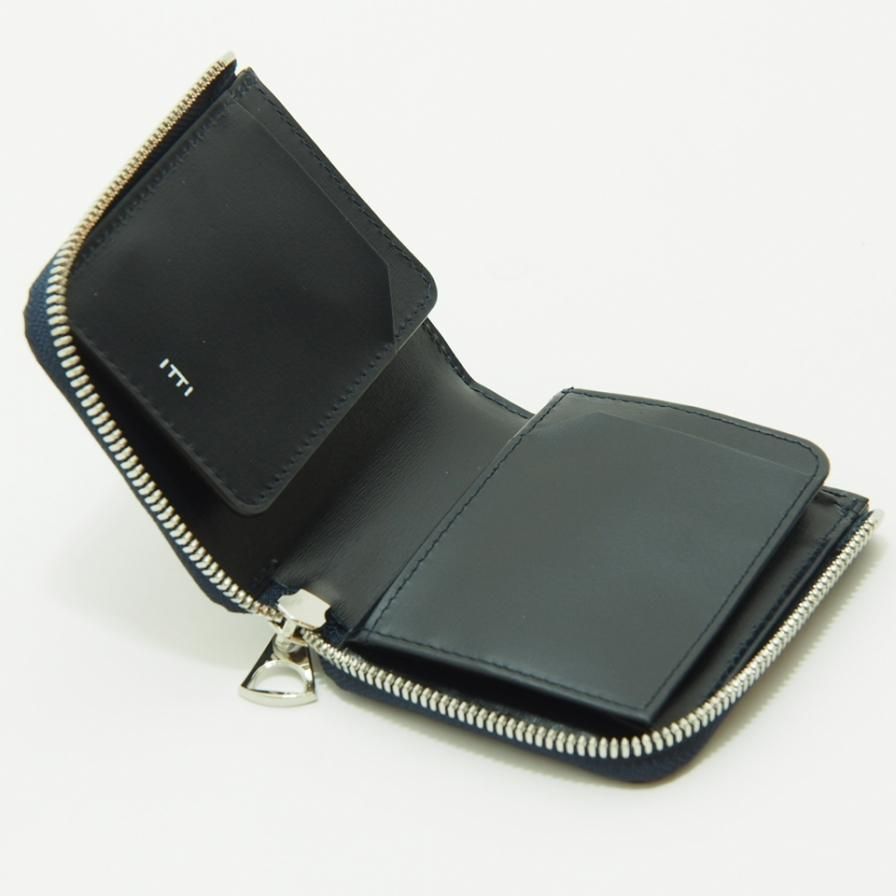 ITTI イッチ - Cristy Very Compact WLT .5 クリスティーベリーコンパクトウォレット / AI CROCO - Indigo