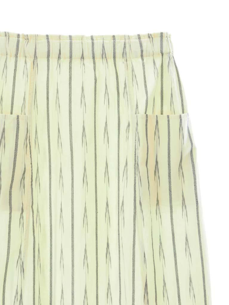 South2 West8 Woman サウスツーウエストエイトウーマン - Army String Skirt - Ikat Arrow - White