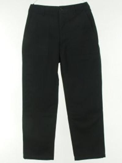 EG WORKADAY イージーワーカデイ - Fatigue Pant ファティーグパンツ - Cotton Heavy Twill - Black
