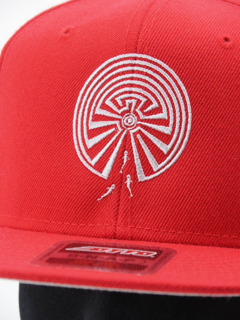 South2 West8 ġȥ - Baseball Cap ١ܡ륭å - Maze Emb. - Red