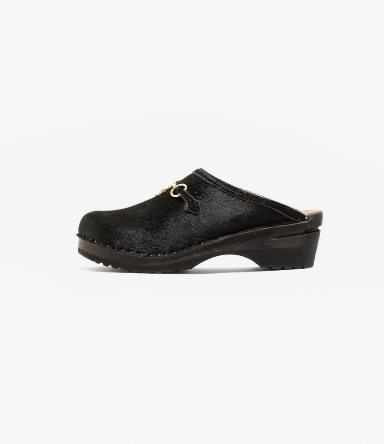 Needles ニードルズ × Troentorp トロエントープ - Swedish Clog スウェディッシュクロッグ - Pony / Bit  - Black