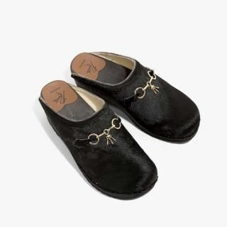 Needles ニードルズ × Troentorp トロエントープ - Swedish Clog スウェディッシュクロッグ - Pony / Bit - Black
