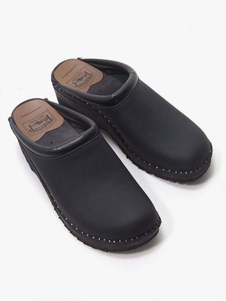 Troentorp トロエントープ - Swedish Clog スウェディッシュクロッグ - Monet / Nubuck - Black Troentorp トロエントープ - Swedish Clog スウェディッシュクロッグ - Monet / Nubuck - Black