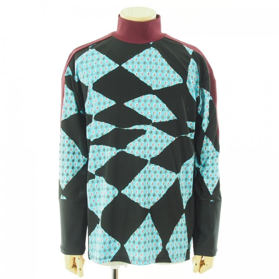NOMA t.d. ノーマティーディー - Mesh Turtleneck Tee メッシュタートルネックティー - Lt.Blue