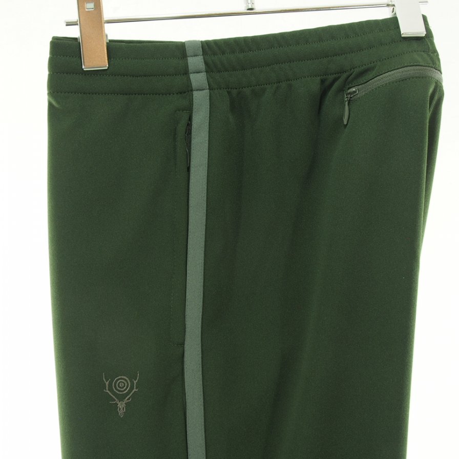 South2 West8 サウスツーウエストエイト - Trainer Pant トレイナーパンツ -  Poly Smooth - Green