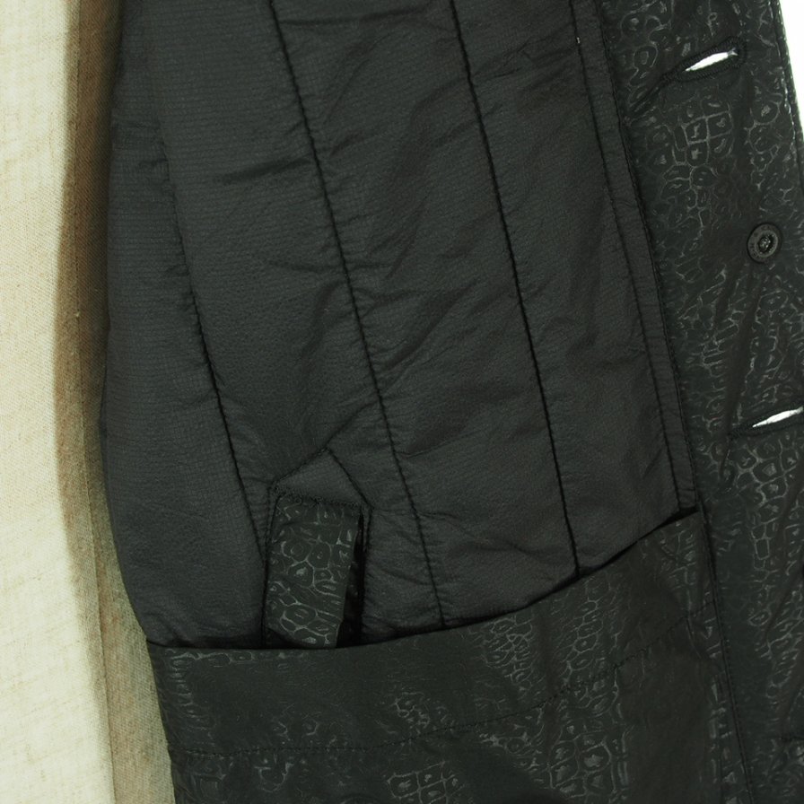 Engineered Garments エンジニアドガーメンツ - Liner Jacket ライナージャケット - Alligetor Polyester Taffeta - Black
