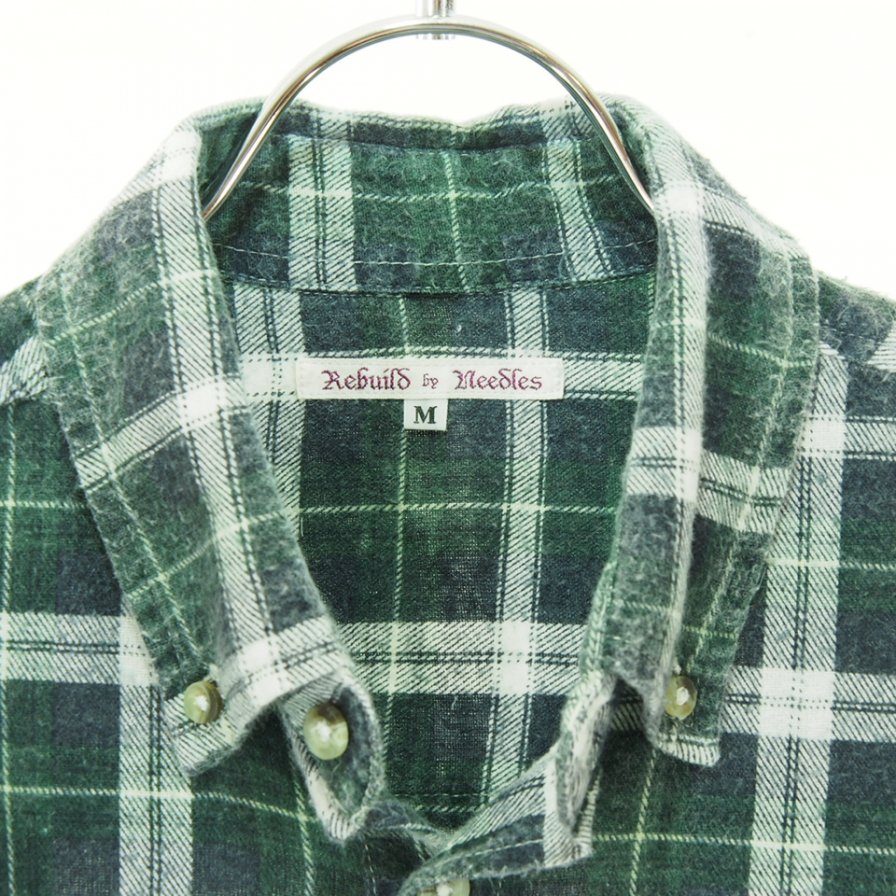 Rebuild by Needles ӥɥХˡݥɥ륺 - Flannel Shirt  7 Cut Shirt - JO286C - M Size