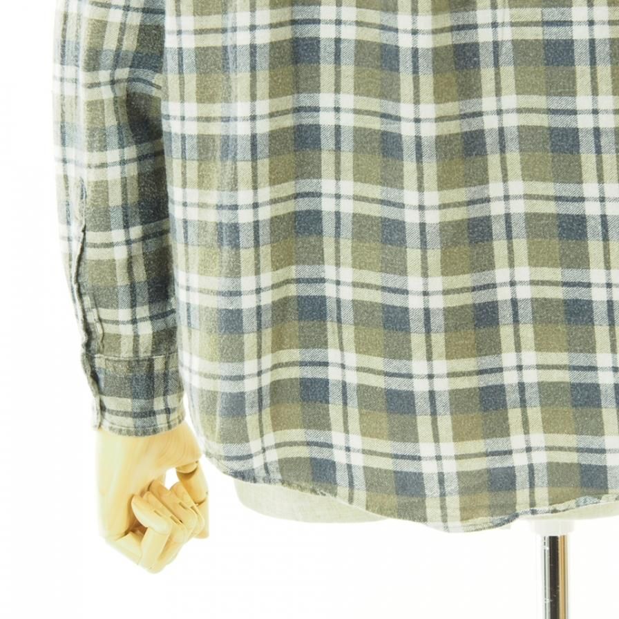 Rebuild by Needles リビルドバイニ－ドルズ - Flannel Shirt → Ribbon Shirt - JO288D - S Size