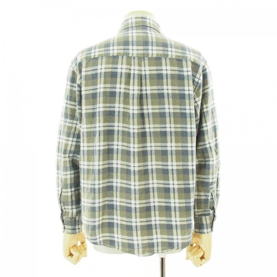 Rebuild by Needles リビルドバイニ－ドルズ - Flannel Shirt → Ribbon Shirt - JO288D - S Size