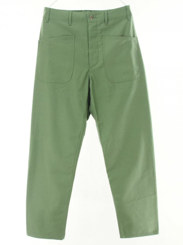 EG WORKADAY ǥ - Utility Pant 桼ƥƥѥ - Cotton Reversed Sateen åȥСɥƥ - Olive