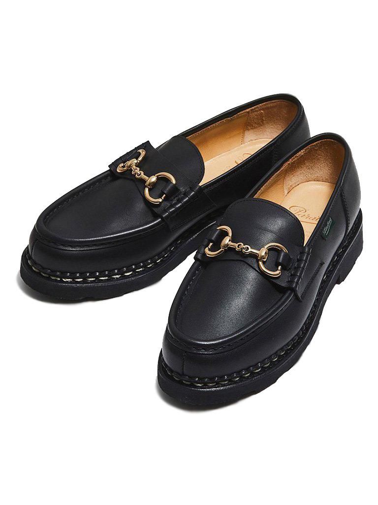 Paraboot Femme パラブーツフェム -  Orsayti オルセーティー - Noir Ink ノアールインク：ブラック