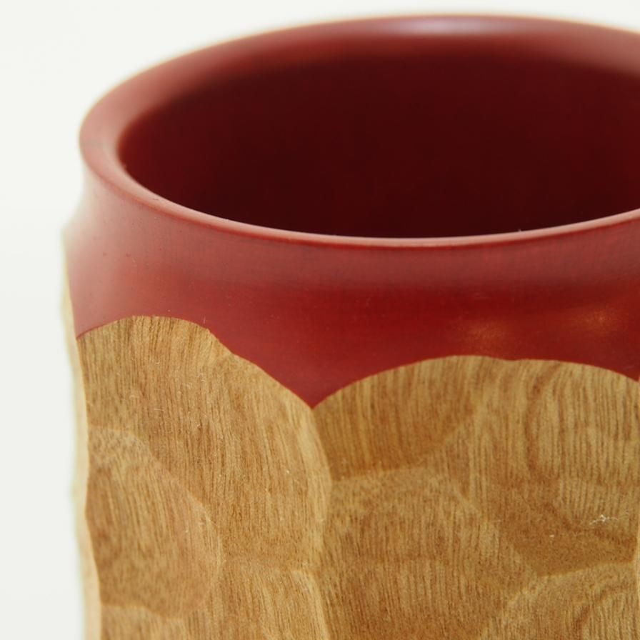 AKIHIRO WOODWORKS ҥåɥ - Jincup Urushi Red  󥫥å׼åɥ