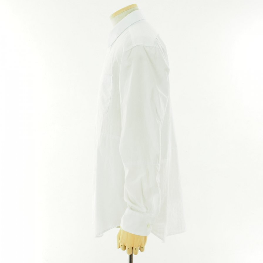 Engineered Garments エンジニアドガーメンツ - Combo Short Collar Shirt - Pima Cotton Small Diamond Dobby