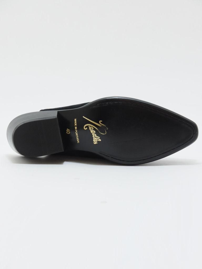 Needles ニードルズ - Heeled Papillon Stitched Mule ヒールド Needles ニードルズ - Heeled Papillon Stitched Mule ヒールド