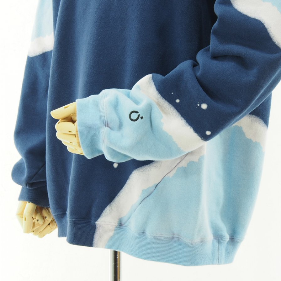 NOMA t.d. ノーマティーディー - HAND DYED TWIST SWEAT ハンドダイ