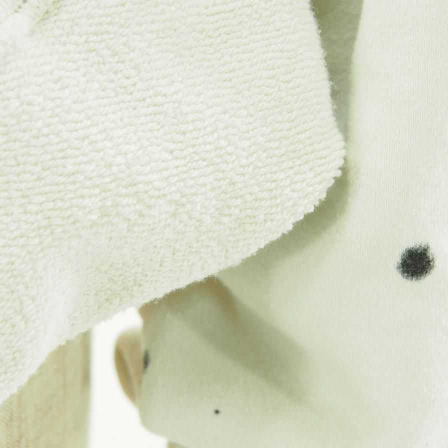 NOMA t.d. ノーマティーディー - HAND DYED TWIST SWEAT ハンドダイツイストスウェット - Off x Black