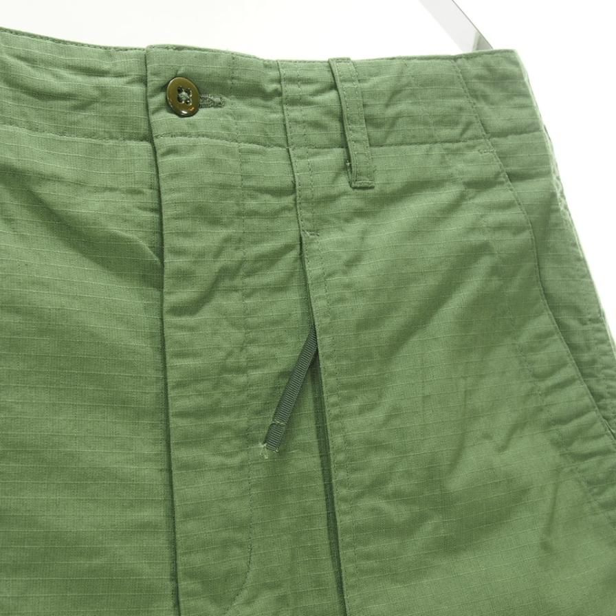 Engineered Garments エンジニアドガーメンツ - Fatigue Short ファティーグショーツ - Cotton Ripstop - Olive
