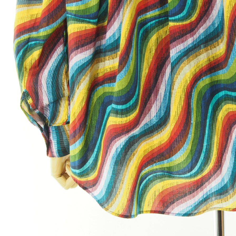 AiE  - Painter Shirt ڥ󥿡 - Cotton Rainbow Print - Multi Color