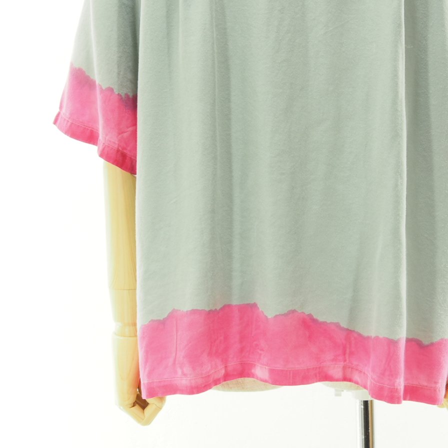 NOMA t.d. Ρޥƥǥ - Hand Dyed Shirt ϥɥ - Gray / Navy / Pink