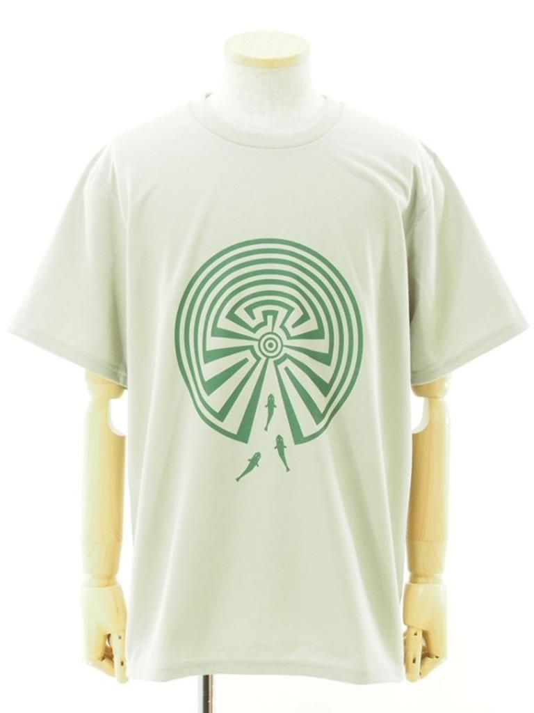 South2 West8 サウスツーウエストエイト - S/S Crew Neck Tee ショートスリーブクルーネックティーシャツ - MAZE - Beige