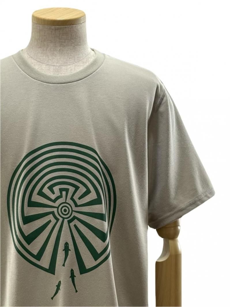 South2 West8 サウスツーウエストエイト - S/S Crew Neck Tee ショートスリーブクルーネックティーシャツ - MAZE - Beige