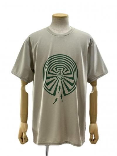 South2 West8 サウスツーウエストエイト - S/S Crew Neck Tee ショートスリーブクルーネックティーシャツ - MAZE - Beige