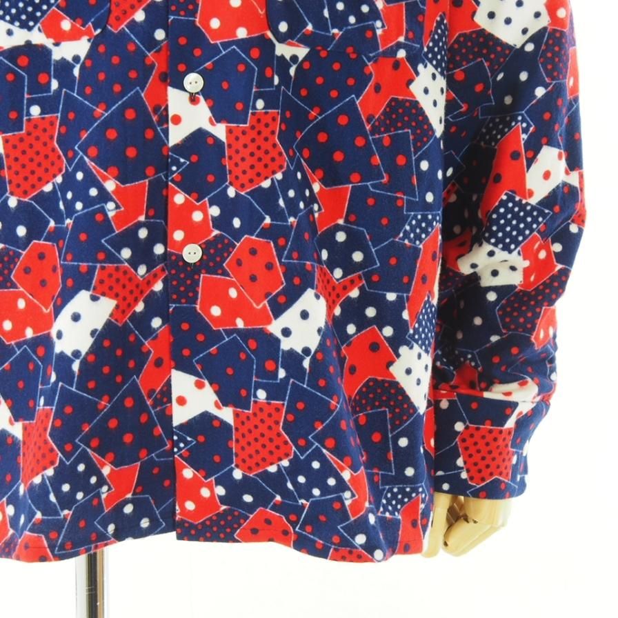 Needles 23ss Classic Shirt 半袖シャツ　サイズM NEEDLES[ニードルズ] 23SS S/S Classic Shirt-PE/R Chain Border Jq.