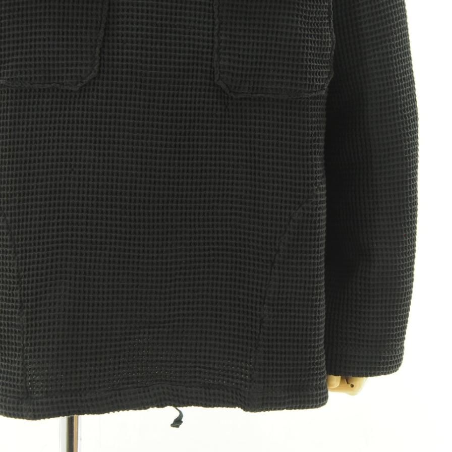 Engineered Garments エンジニアドガーメンツ - Cagoule Shirt カグールシャツ - Cotton Waffle - Black