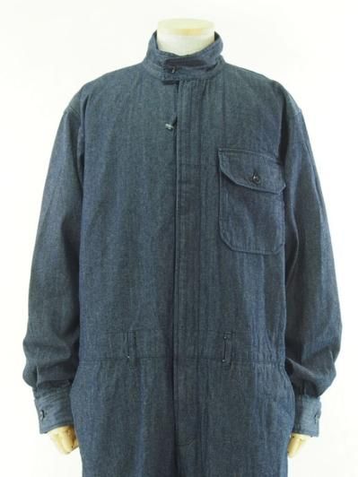 Engineered Garments エンジニアドガーメンツ - Racing Suit レーシングスーツ - Industrial 8oz Denim - Indigo
