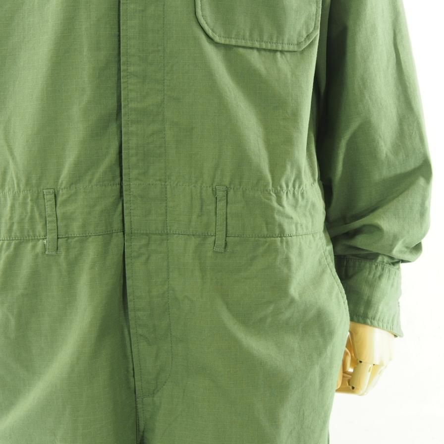 Engineered Garments エンジニアドガーメンツ - Racing Suit レーシングスーツ - Cotton Ripstop - Olive