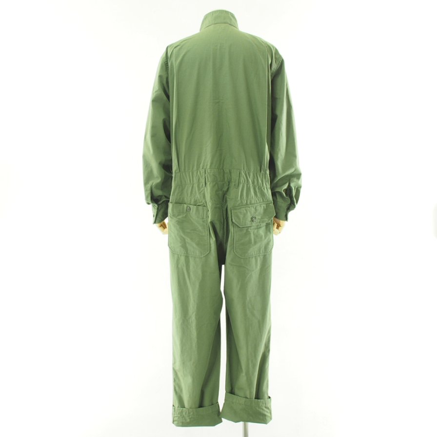 Engineered Garments エンジニアドガーメンツ - Racing Suit レーシングスーツ - Cotton Ripstop -  Olive