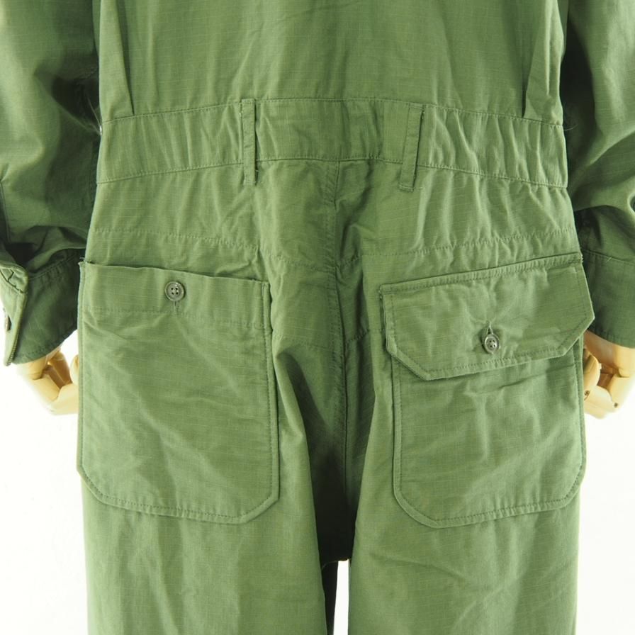 Engineered Garments エンジニアドガーメンツ - Racing Suit レーシングスーツ - Cotton Ripstop - Olive