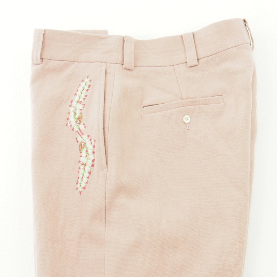 TUITACI  ĥ - Natural Dye Oxford Trouser ʥåեɥȥ饦 - Pink