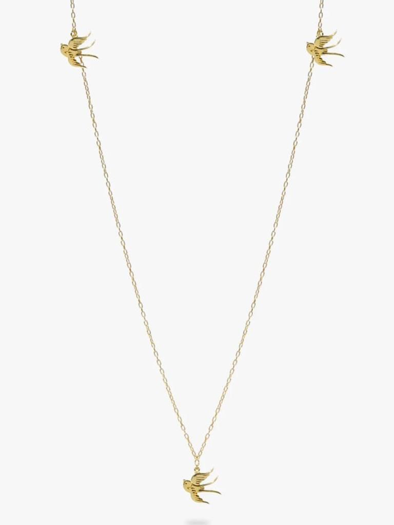 Rhodolirion ロドリリオン - Swallow Necklace スワローネックレス -　Gold Plate
