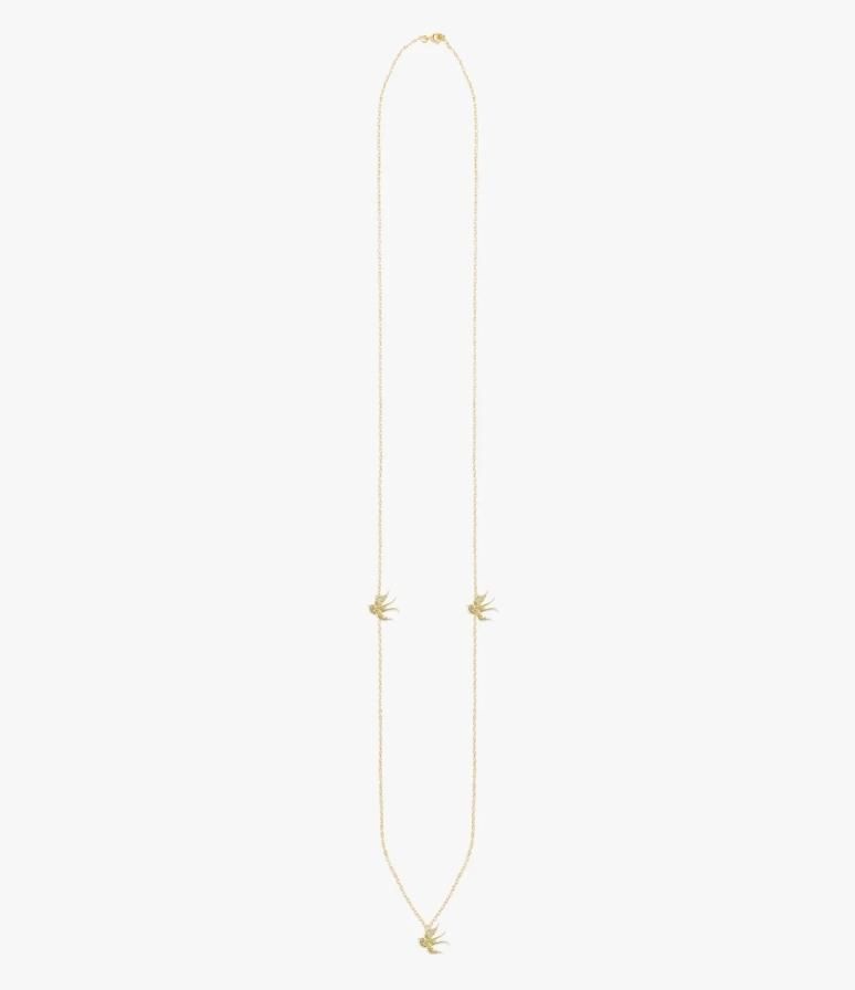 Rhodolirion ロドリリオン - Swallow Necklace スワローネックレス -　Gold Plate