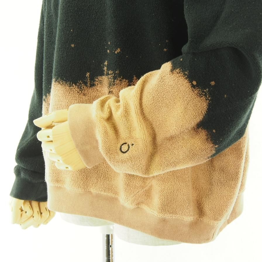 NOMA t.d. ノーマティーディー - HAND DYED TWIST SWEAT ハンドダイツイストスウェット - Black
