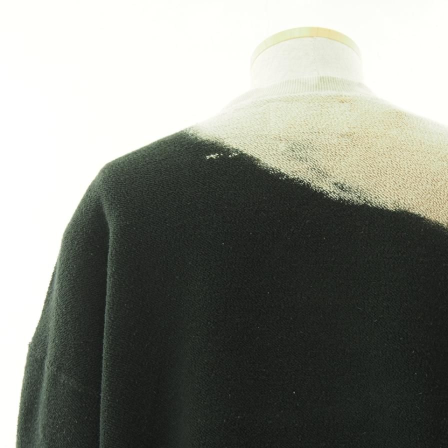 NOMA t.d. ノーマティーディー - HAND DYED TWIST SWEAT ハンドダイツイストスウェット - Black