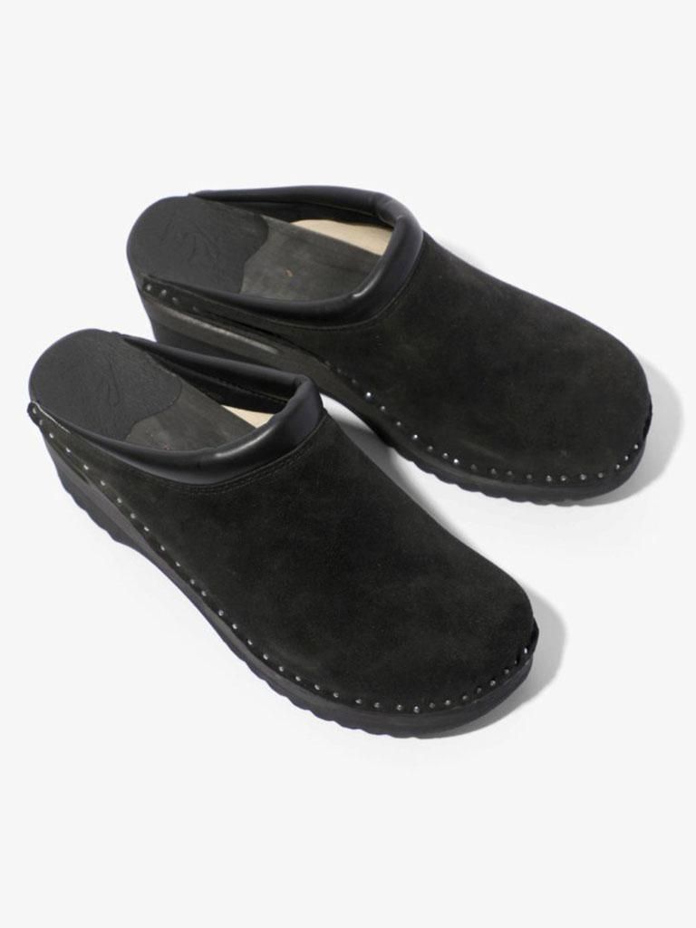 Needles ˡɥ륺  Troentorp ȥȡ - Swedish Clog ǥå奯å - Monet / Rough Out - Black