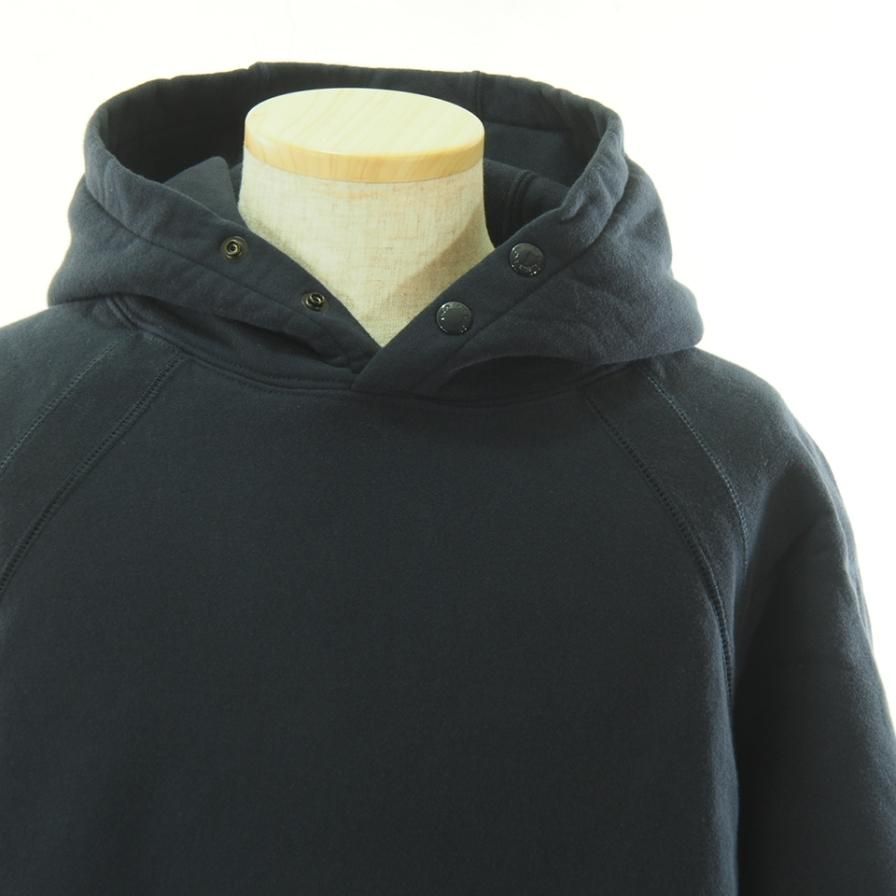 Engineered Garments エンジンニアドガーメンツ - Raglan Hoody ラグランフーディー - Cotton Heavy Fleece - Navy