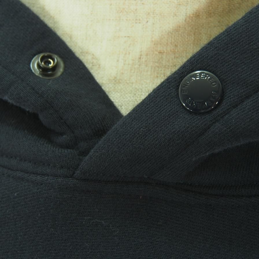 Engineered Garments エンジンニアドガーメンツ - Raglan Hoody ラグランフーディー - Cotton Heavy Fleece - Navy