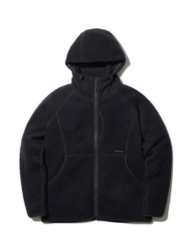 snow peak スノーピーク - Thermal Boa Fleece Jacket サーマルボアフリースジャケット - Black