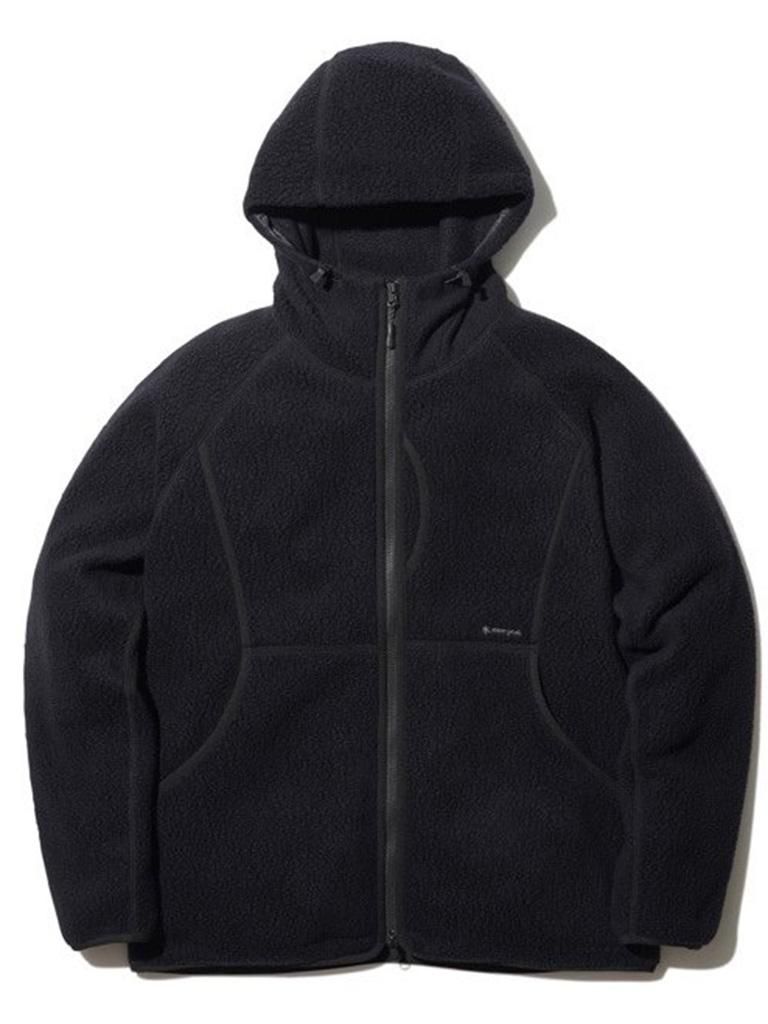snow peak スノーピーク - Thermal Boa Fleece Jacket サーマルボアフリースジャケット - Black