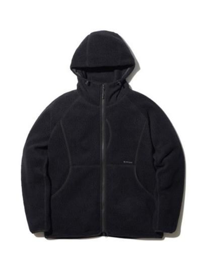 snow peak スノーピーク - Thermal Boa Fleece Jacket サーマルボアフリースジャケット - Black